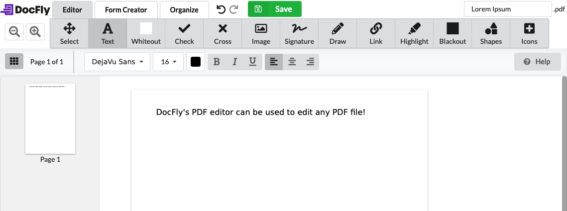 how to edit pdfs with PDF file editor