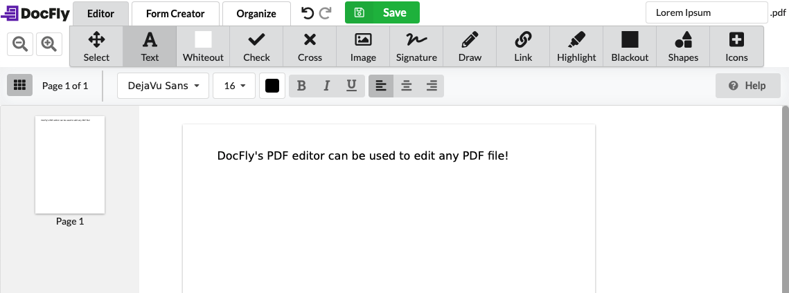 Free PDF Viewer Online DocFly